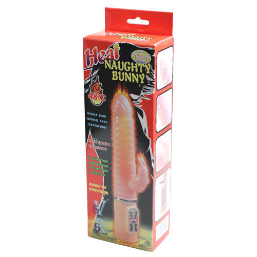 BAILE - Heat Fire Bunny Rabbitvibrator med Varme 10 Funksjoner