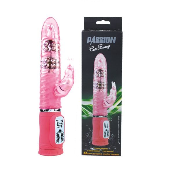 BAILE - Cute Passion Bunny Roterende Rabbitvibrator 27 cm