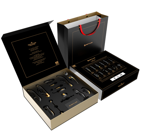 PRETTY LOVE - Queens Luxury Knipekule-sett