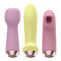 SATISFYER - Marvelous Four Vibrator- og lufttrykk-sett