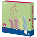 SATISFYER - Marvelous Four Vibrator- og lufttrykk-sett