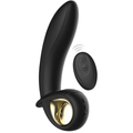 IBIZA - Oppblåsbar anal/vaginal vibrator med fjernkontroll