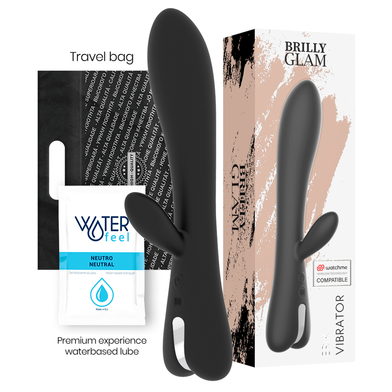 BRILLY GLAM - Erik Vibrator med WatchMe-fjernkontroll