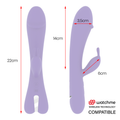 MR BOSS - Aitor Rabbitvibrator med WatchMe-fjernkontroll