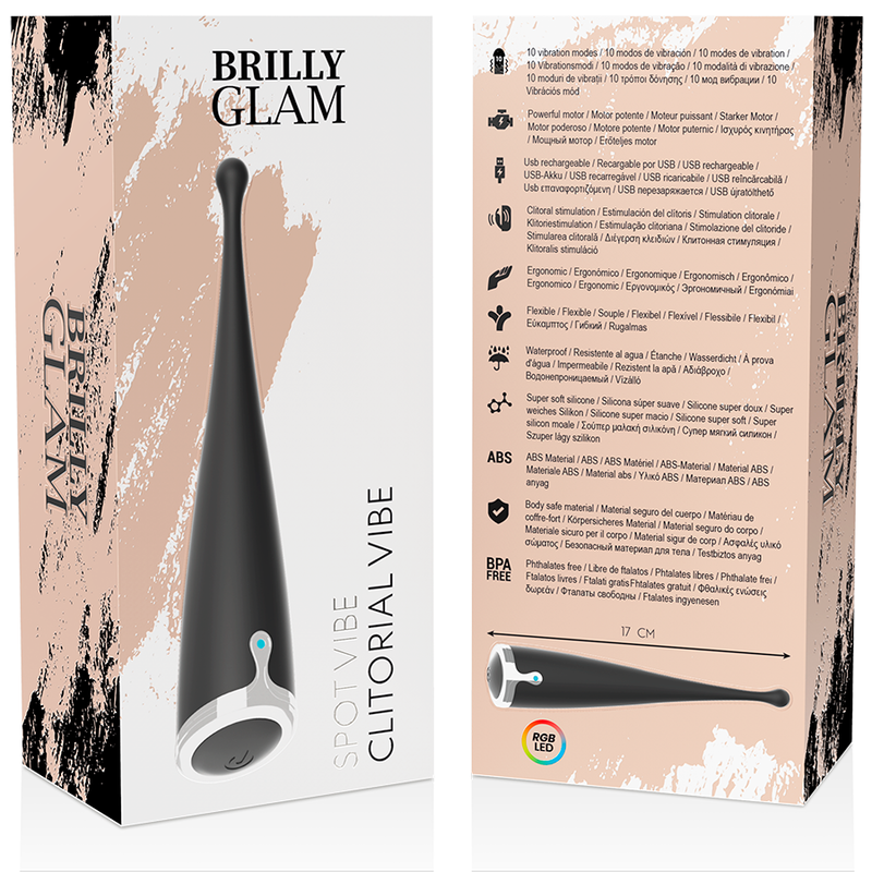 BRILLY GLAM - Spot klitorisvibrator
