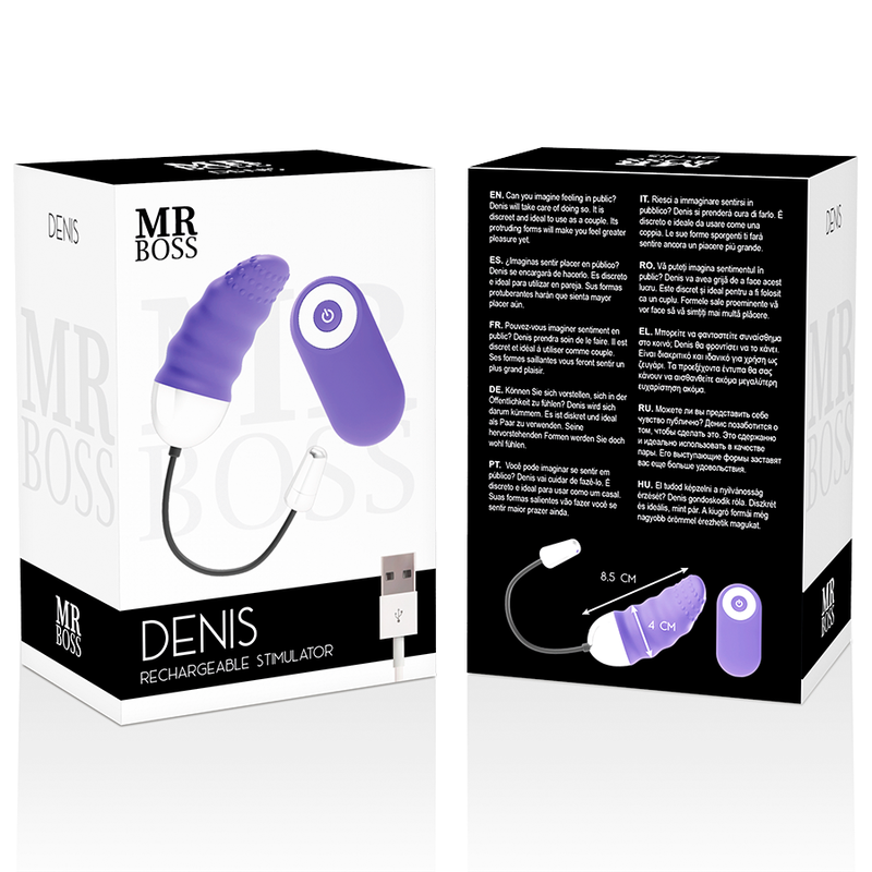MR BOSS - Denis Vibrerende Egg