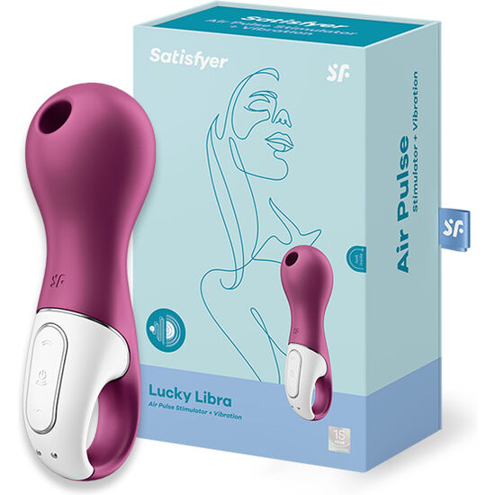 SATISFYER - Lucky Libra Lufttrykksstimulator og vibrator