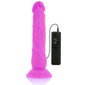 DIVERSIA - Fleksibel Vibrerende Dildo Lilla 21 cm