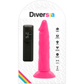 DIVERSIA - Fleksibel Vibrerende Dildo Rosa 23 cm