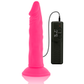 DIVERSIA - Fleksibel Vibrerende Dildo Rosa 23 cm