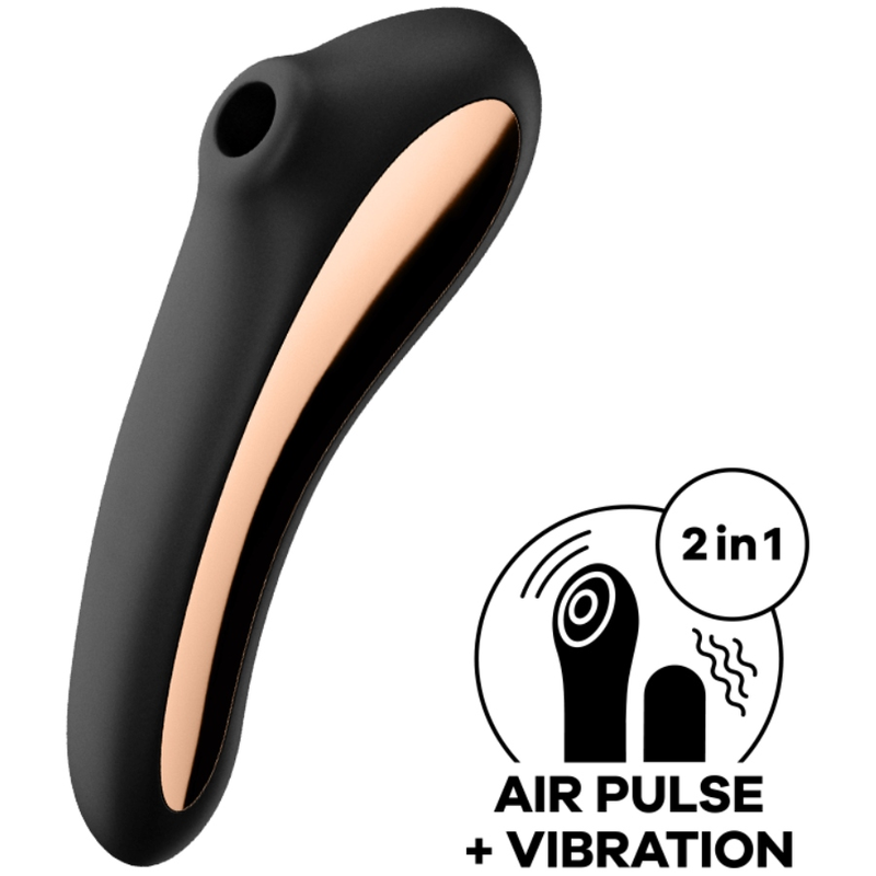 SATISFYER - Dual Kiss Lufttrykksvibrator