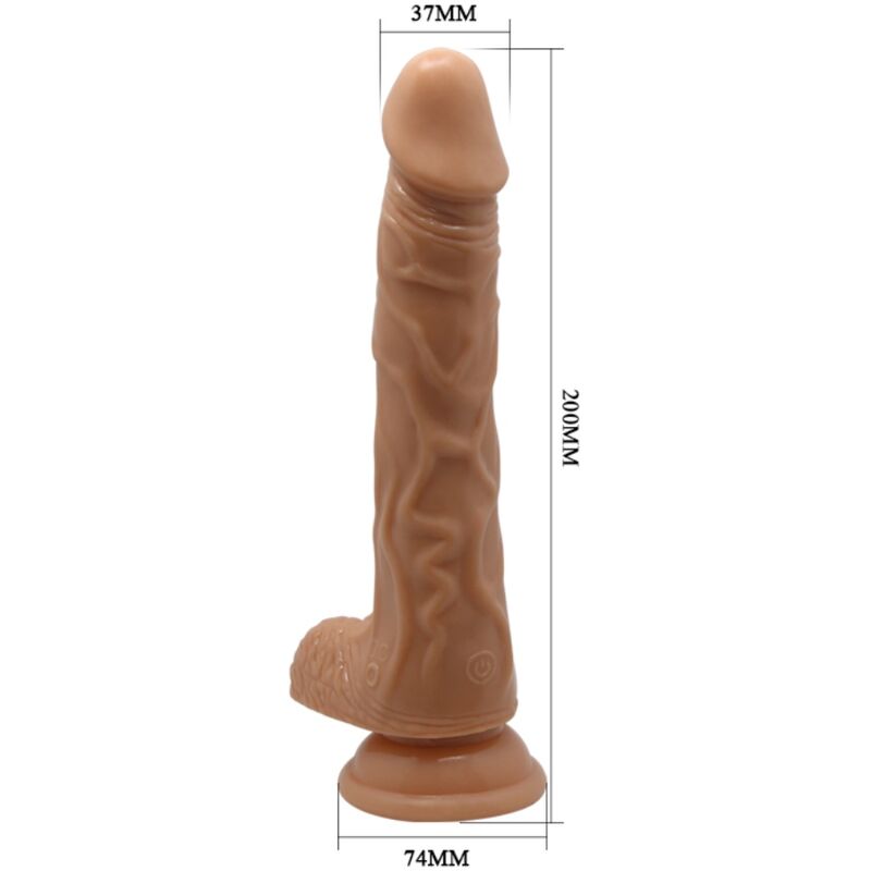 BAILE - Beautiful Encounter Bodach Vibrerende & Roterende Dildo 20 cm