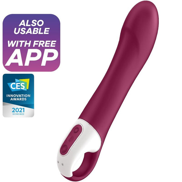 SATISFYER - Big Heat G-punktsvibrator med Varme