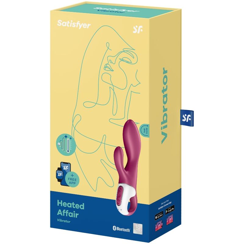 SATISFYER - Heated Affair G-punktsvibrator med Varme