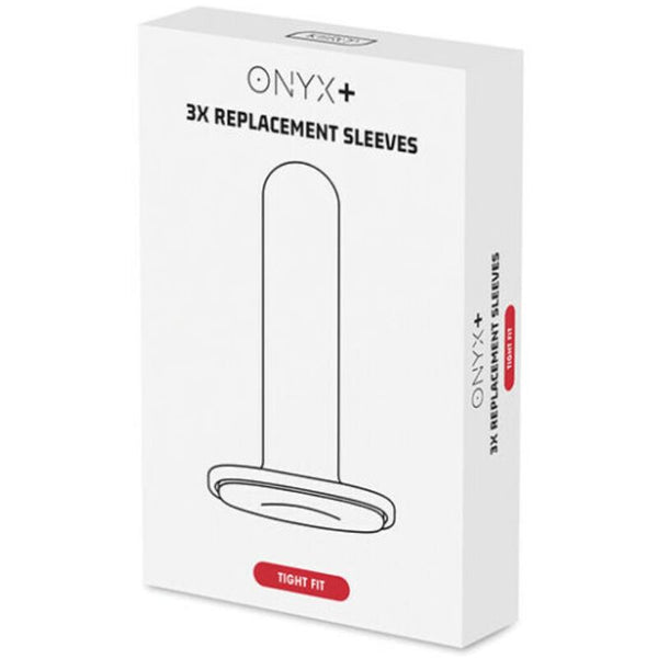 KIIROO - Onyx+ Utskiftbar hylse Tight Fit 3-pakning