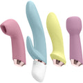 SATISFYER - Marvelous Four Vibrator- og lufttrykk-sett