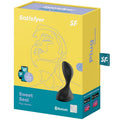 SATISFYER - Sweet Seal Vibrerende analplugg med app Sort