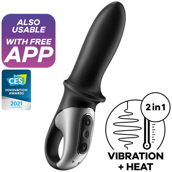 SATISFYER - Hot Passion Analvibrator med varme og app