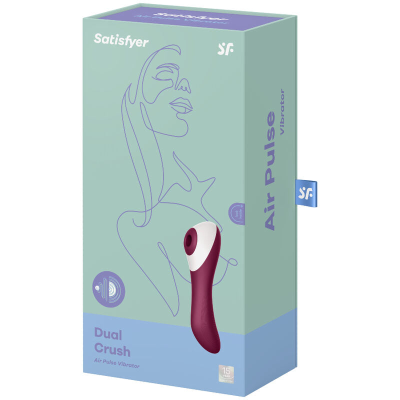 SATISFYER - Dual Crush Lufttrykksvibrator