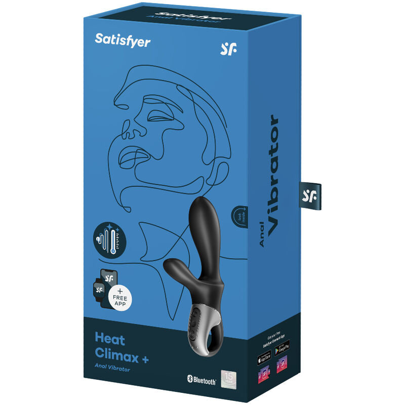 SATISFYER - Heat Climax+ Analvibrator med varme og app