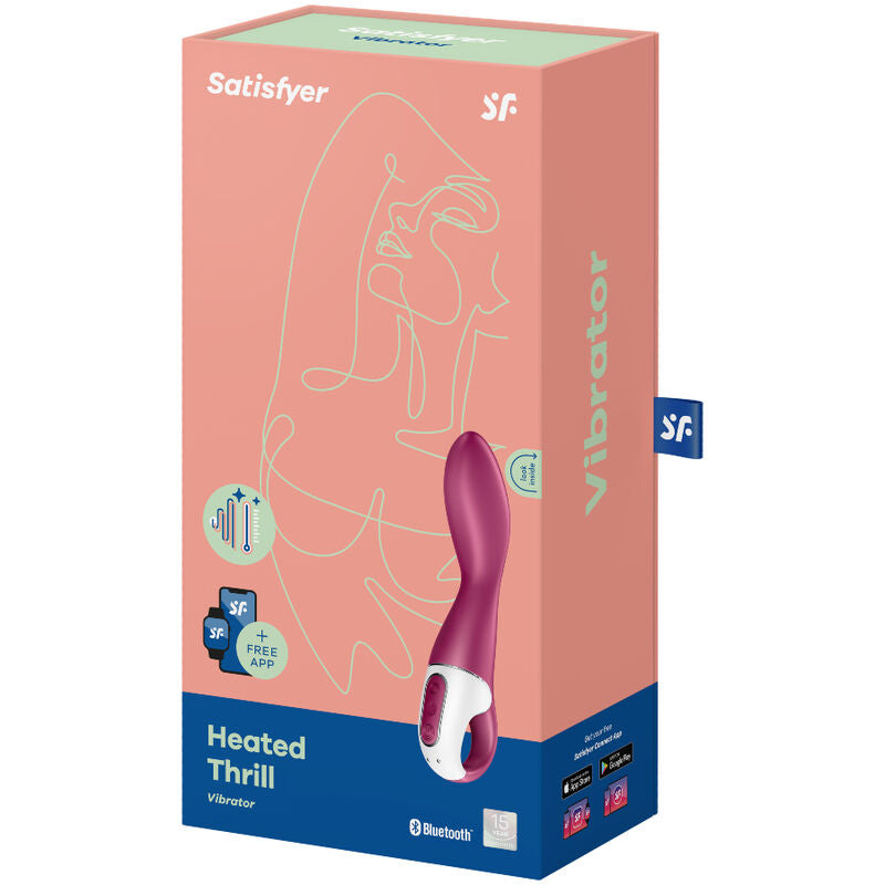 SATISFYER - Heated Thrill G-punktsvibrator med varme