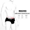 MACHO - Truse til menn Mørkerød