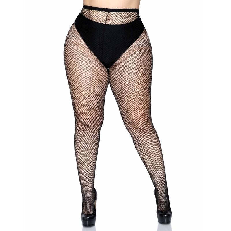 LEG AVENUE - Nettingstrømpebukse Plus Size