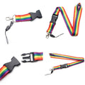 PRIDE - LGBT-flagg Nøkkelbånd