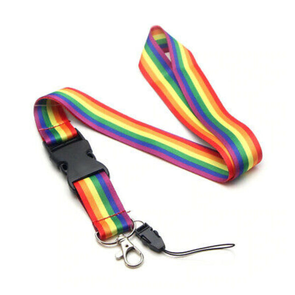 PRIDE - LGBT-flagg Nøkkelbånd