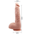 BAILE - Jason Realistisk Dildo Naturlig 24 cm
