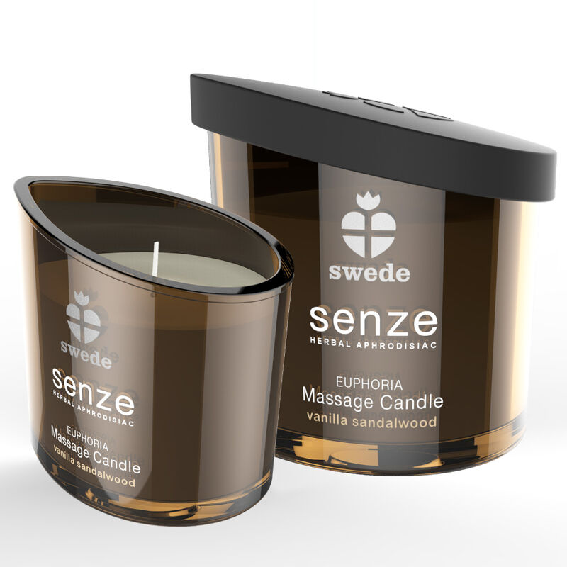 SWEDE - Senze Euphoria Massasjelys Vanilje & sandeltre 50 ml