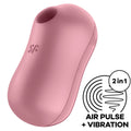 SATISFYER - Cotton Candy Lufttrykksstimulator og vibrator