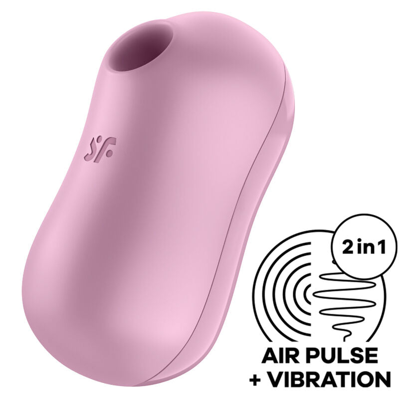 SATISFYER - Cotton Candy Luftpuls-stimulator & vibrator