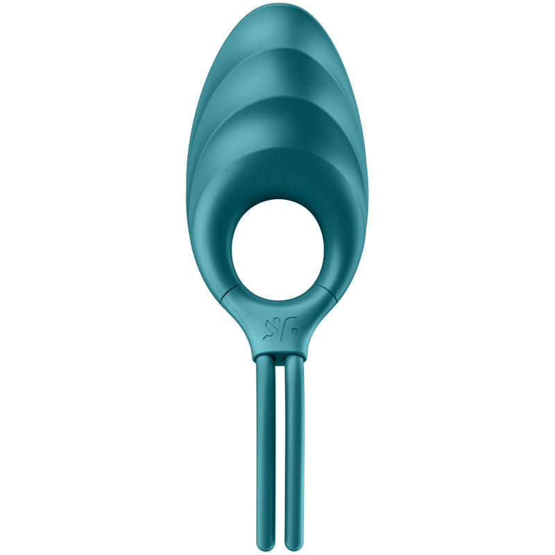 SATISFYER - Vibrerende Penisring Grønn