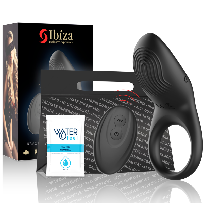 IBIZA - Full Contact Fjernstyrt vibrerende penisring