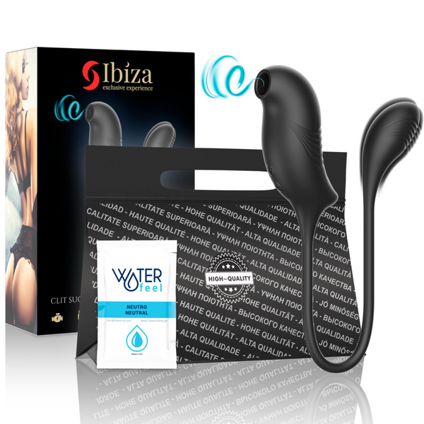 IBIZA - Magic Klitorisstimulator med sug og vibrasjon
