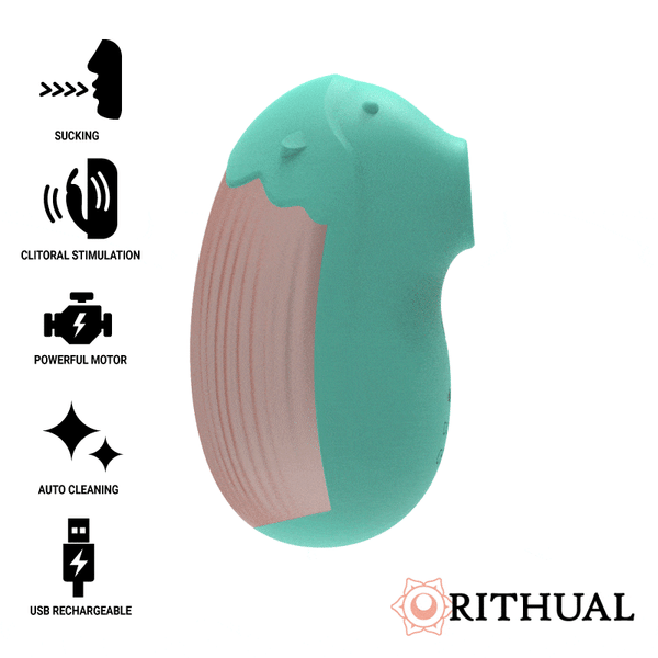RITHUAL - Shushu 2.0 Klitorisstimulator med sug og vibrasjon