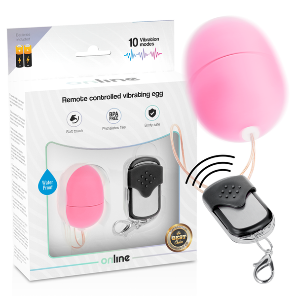 ONLINE - Vibrerende Egg Rosa