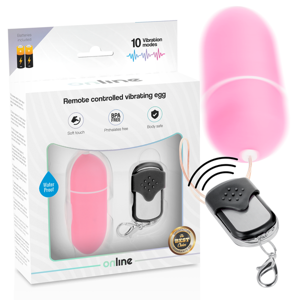 ONLINE - Vibrerende Egg Rosa