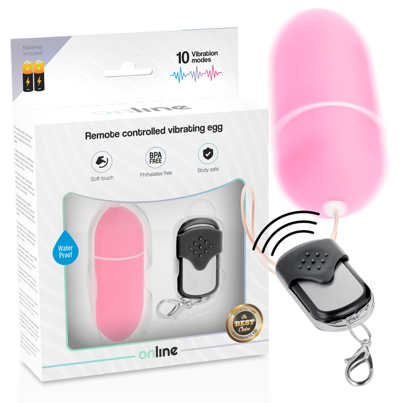 ONLINE - Vibrerende Egg Rosa