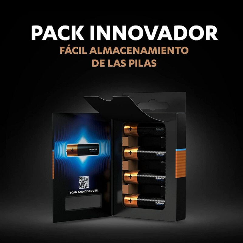 DURACELL - Optimum Alkaliske batterier AA LR6 4-pakning