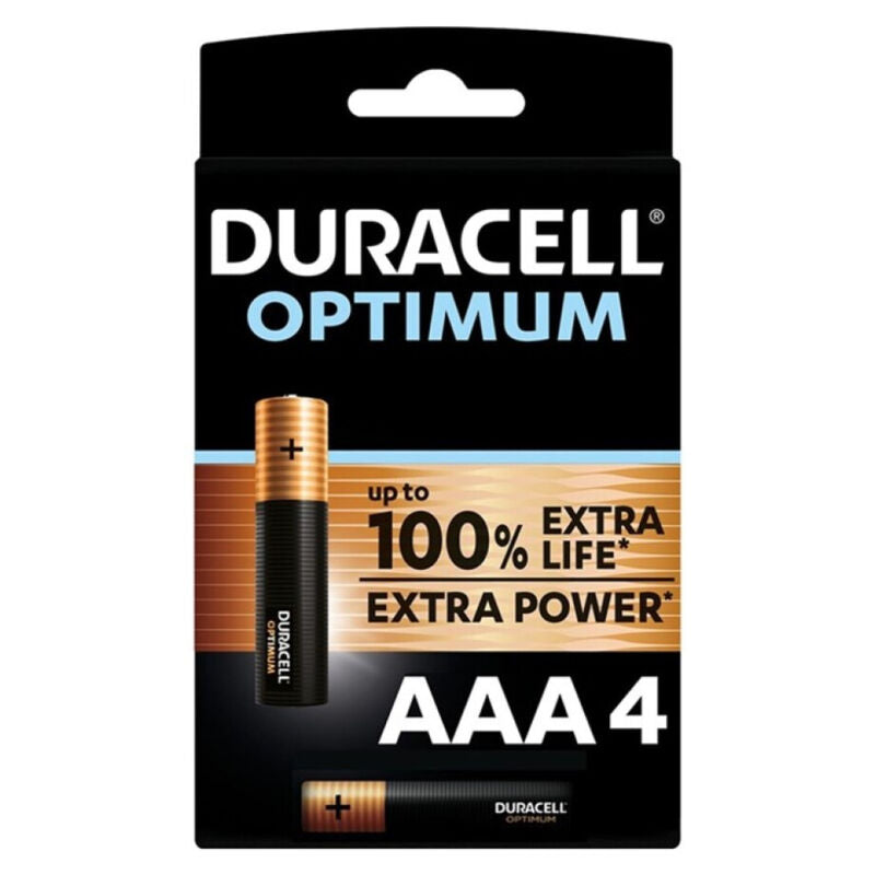 DURACELL - AAA Alkalisk Batteri 4-pk