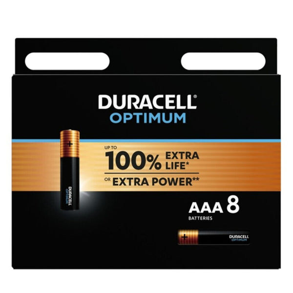 DURACELL - AAA Alkalisk Batteri 8-pk