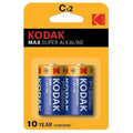 KODAK - C Alkalisk Batteri 2-pk