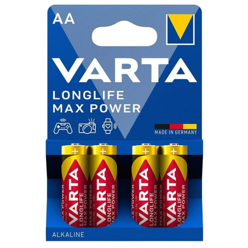 VARTA - AA Alkalisk Batteri 4-pk