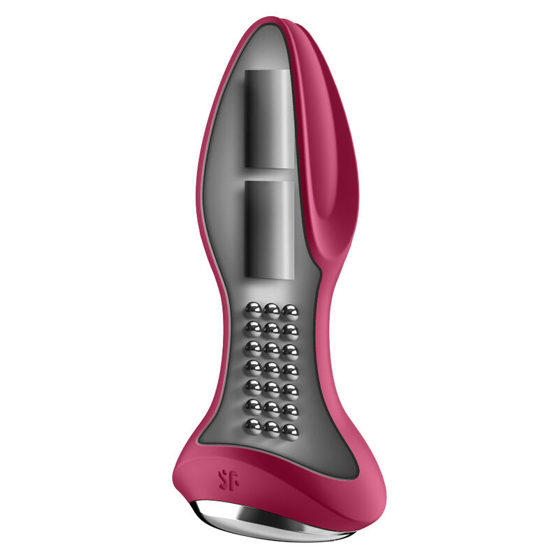 SATISFYER - Rotator Plug 2+ Vibrerende Analplugg med App