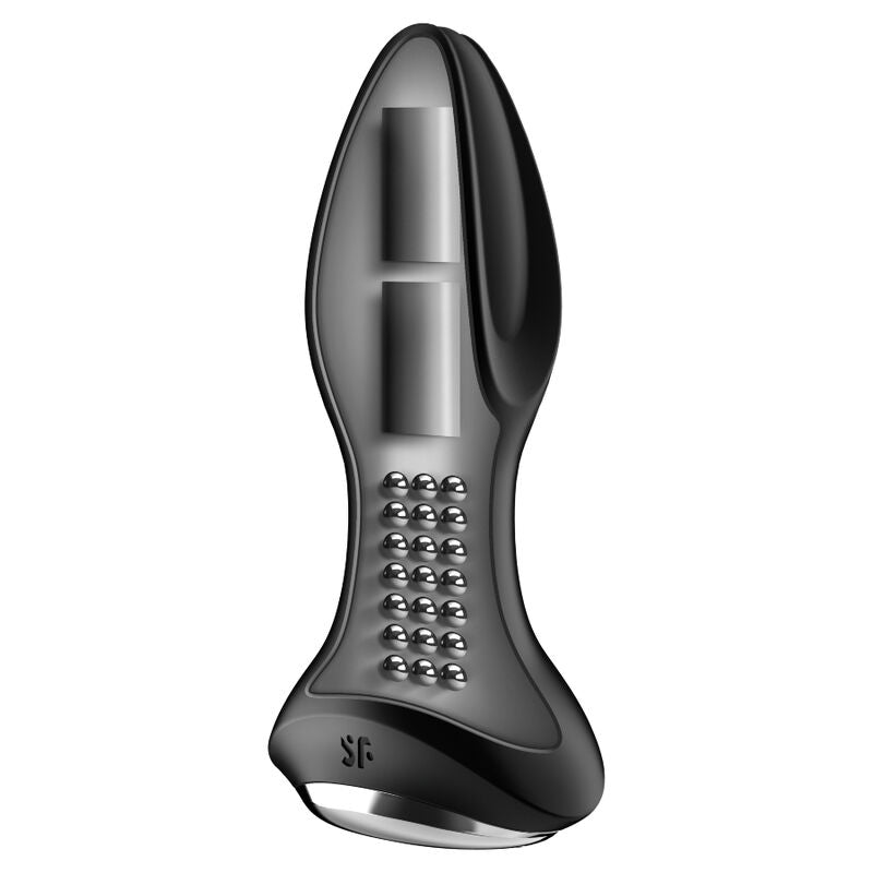 SATISFYER - Rotator Plug 2+ App-styrt vibrerende analplugg