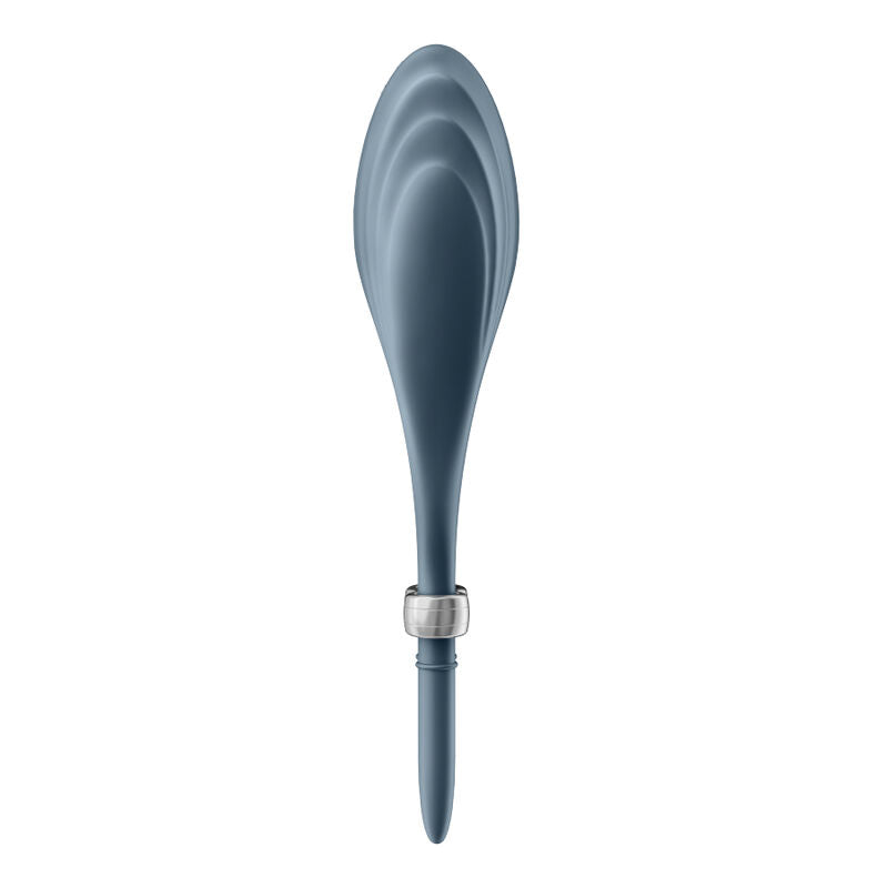 SATISFYER - Vibrerende Penisring Grå