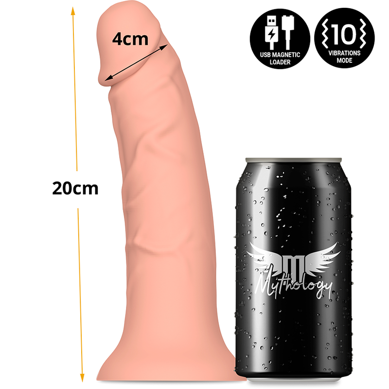 MYTHOLOGY - Asher Original Dildovibrator M med WatchMe-fjernkontroll