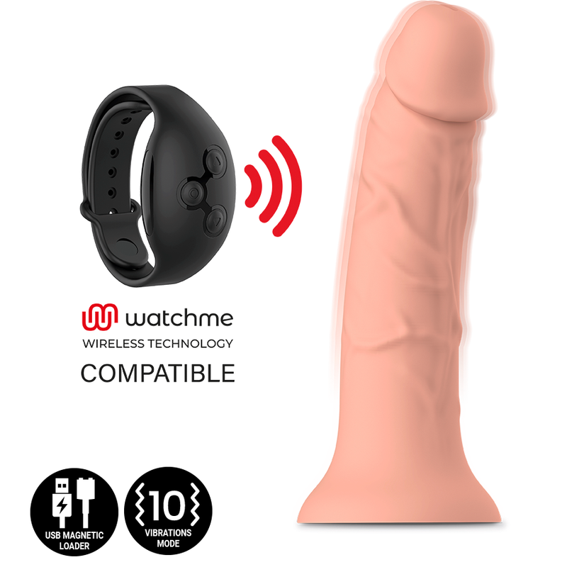 MYTHOLOGY - Asher Original Dildovibrator M med WatchMe-fjernkontroll